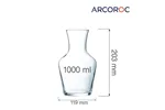 Karafka do wina i wody Vin 1 l Arcoroc C0199