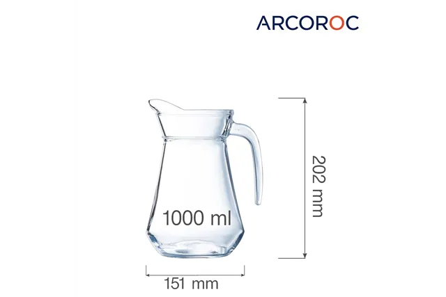 Dzbanek na wodę i sok ARC 1 l Arcoroc E7255 Dzbanek na wodę i sok ARC 1 l Arcoroc E7255