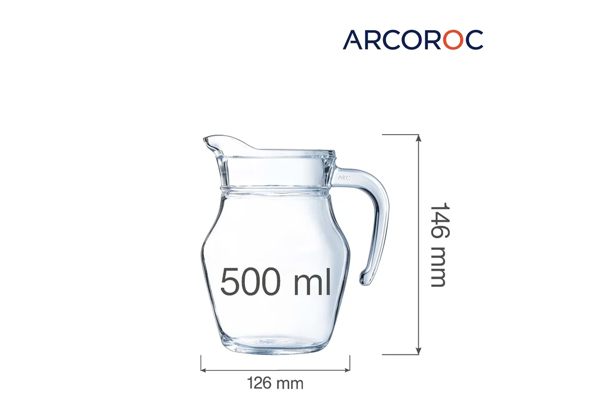 Dzbanek na wodę i sok ARC 0,5 l Arcoroc E7258