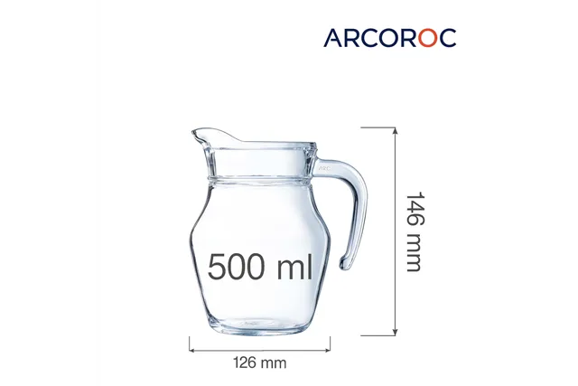 Dzbanek na wodę i sok ARC 0,5 l Arcoroc E7258 Dzbanek na wodę i sok ARC 0,5 l Arcoroc E7258