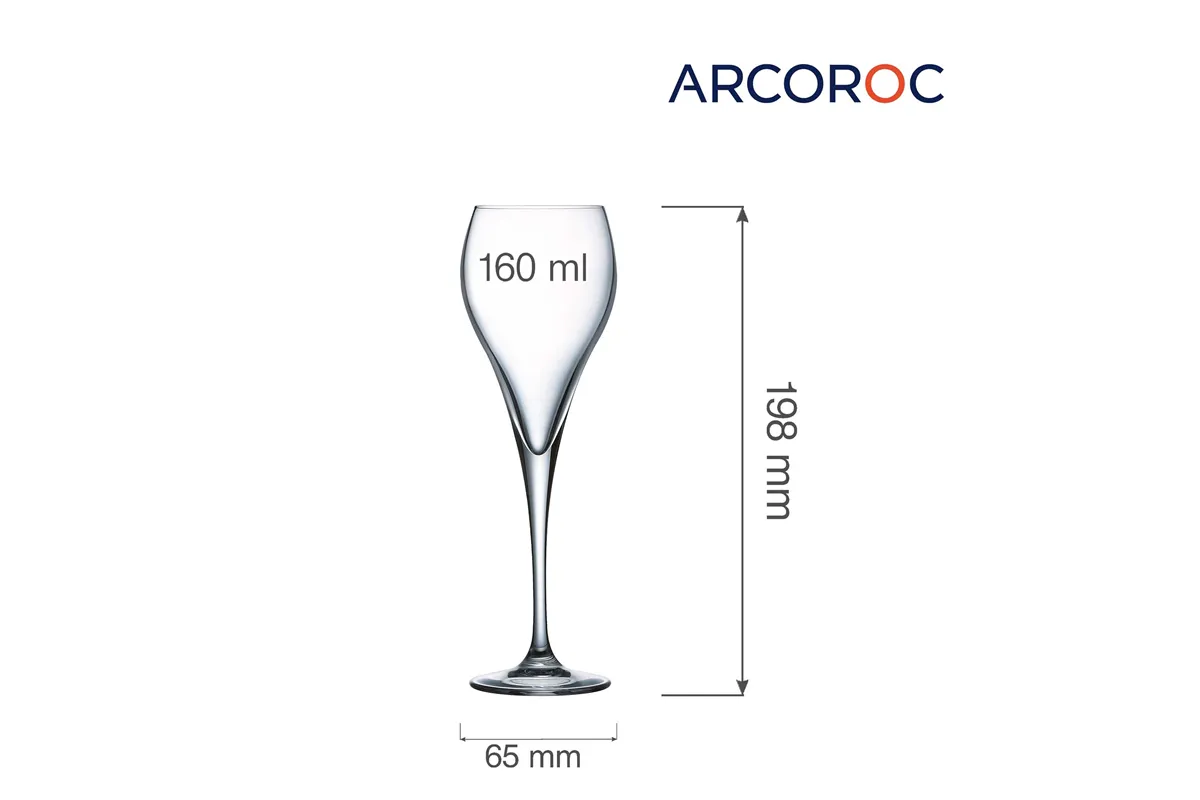 Kieliszek do szampana Brio Flute 160 ml Arcoroc J1478
