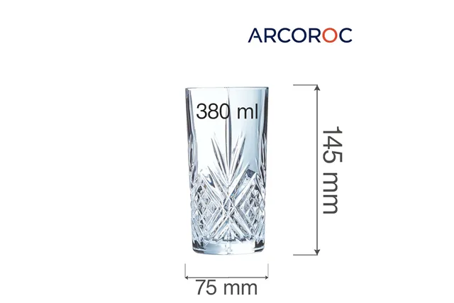 Szklanka Broadway 380 ml Arcoroc L7255 Szklanka Broadway 380 ml Arcoroc L7255
