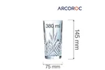 Szklanka Broadway 380 ml Arcoroc L7255