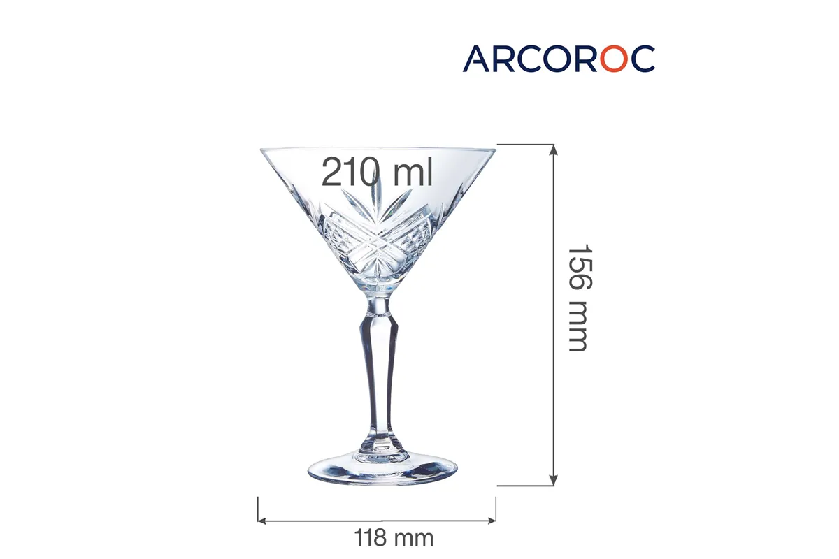 Kieliszek do martini Broadway 210 ml Arcoroc P8795