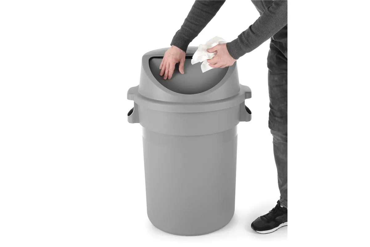 Kontener okrągły na odpady, AmerBox, 120 l 650x550x(H)690 Amerbox 691038