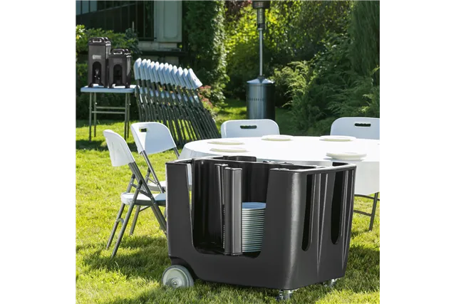 Krzesło cateringowe białe Amerbox 810965