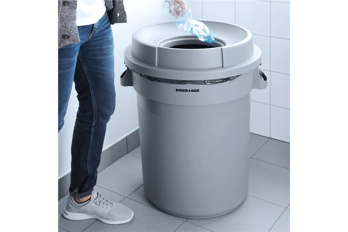 Kontener okrągły na odpadu, AmerBox,  80L, ø490x(H)620 Amerbox 691403