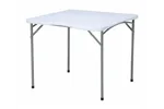 Stół cateringowy kwadratowy, składany, o wym. 870x870x740 mm Amerbox 810347