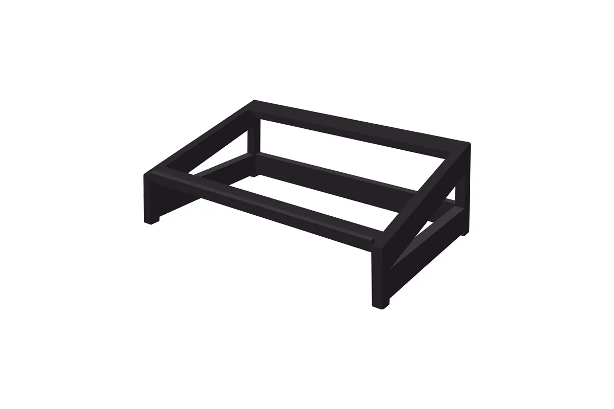 Podstawa skośna Madeira Black GN 1/1 Fine Dine 504819