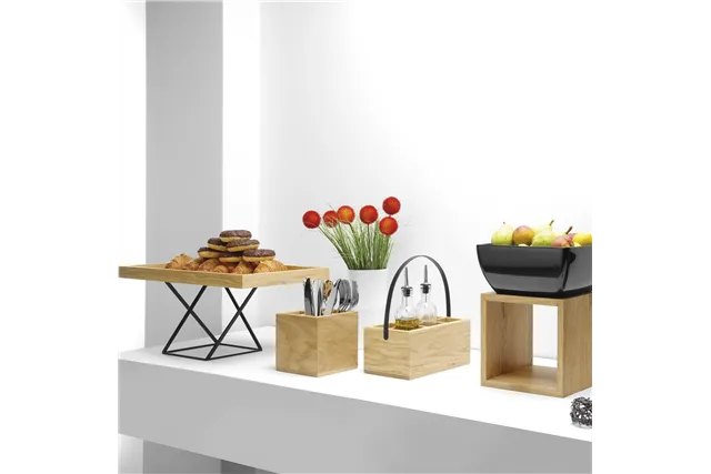 Stand Madeira Black 220x220x220 mm Fine Dine 504925 Stand Madeira Black 220x220x220 mm Fine Dine 504925