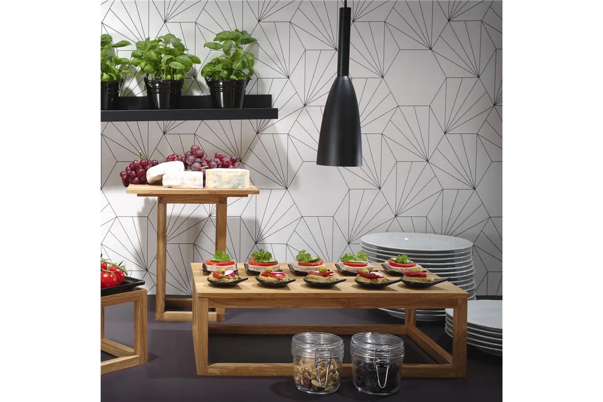 Stand Madeira Black 170x170x170 mm Fine Dine 504932