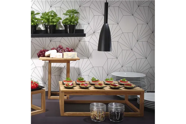 Stand Madeira Black 170x170x170 mm Fine Dine 504932 Stand Madeira Black 170x170x170 mm Fine Dine 504932