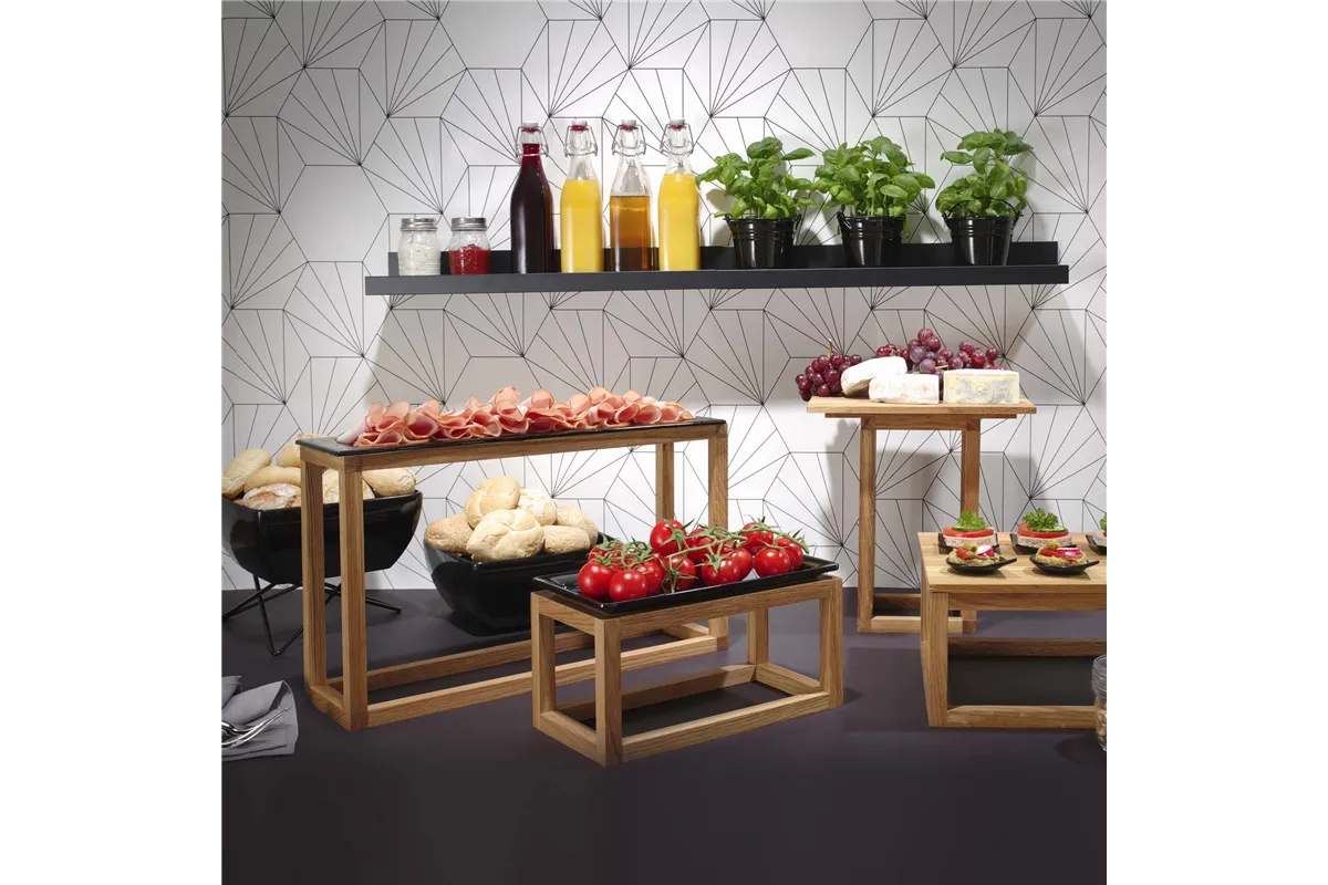 Stand Madeira Black 170x170x170 mm Fine Dine 504932