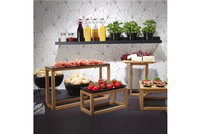 Stand Madeira Black 170x170x170 mm Fine Dine 504932 Stand Madeira Black 170x170x170 mm Fine Dine 504932