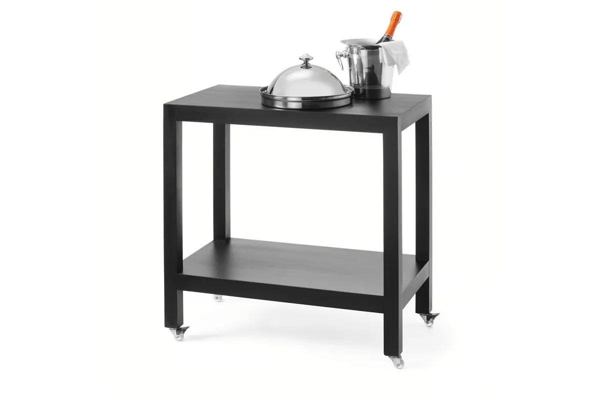 Wózek kelnerski dębowy Madeira 820x460x(h)850 mm Fine Dine 504963