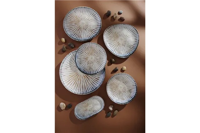 Talerz płytki Ammonite 210 mm Fine Dine 200209