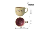 Kubek Mug Aurora Vesuvius Rose 340 ml Steelite 17850623