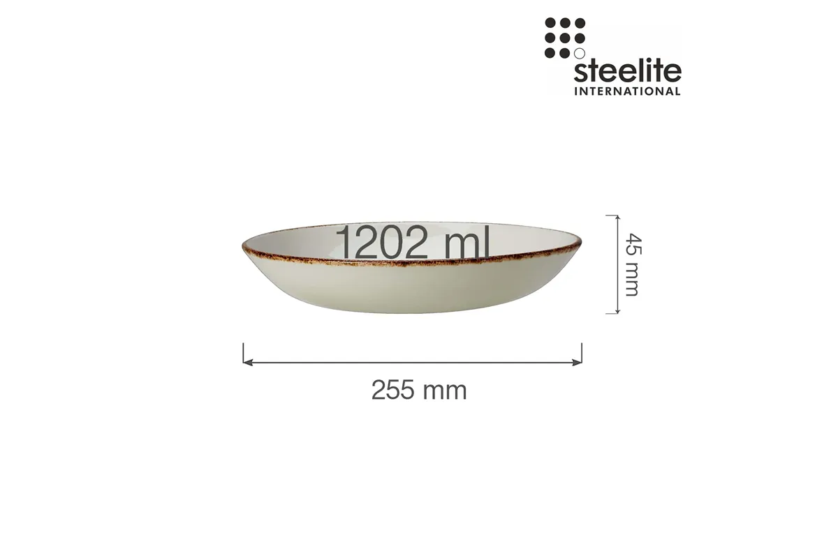 Miska coupe Brown Dapple 255 mm Steelite 17140569