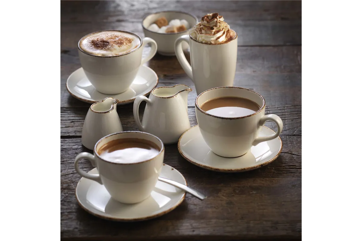 Filiżanka do kawy i herbaty Dapple Brown 85 ml Steelite 1714X0023