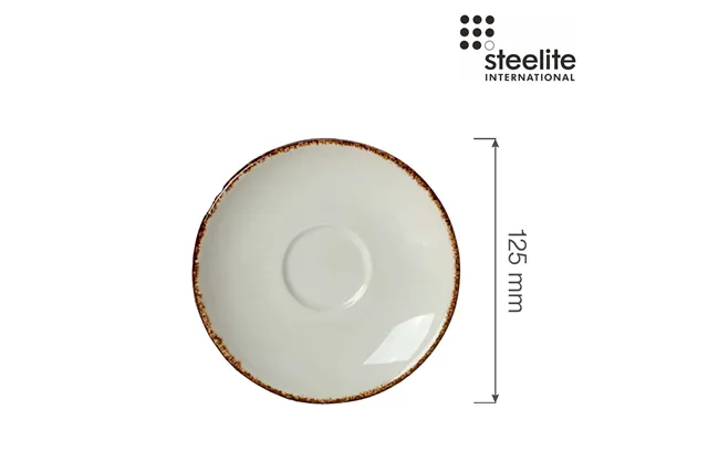 Spodek Brown Dapple 125 mm Steelite 1714X0043 Spodek Brown Dapple 125 mm Steelite 1714X0043