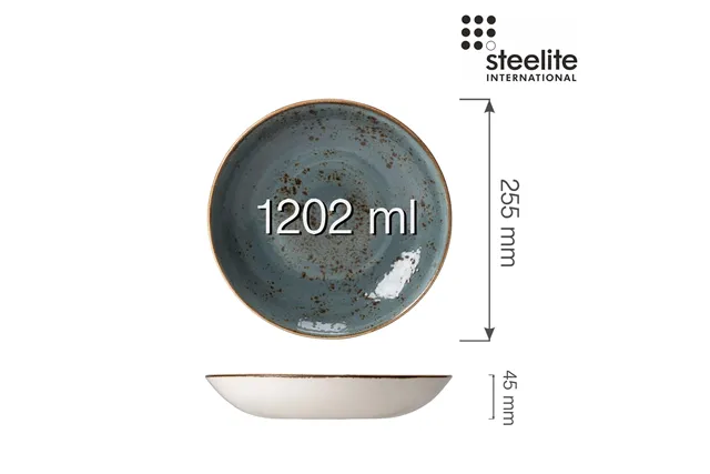 Talerz głęboki Craft Blue 255 mm Steelite 11300569 Talerz głęboki Craft Blue 255 mm Steelite 11300569