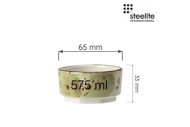 Naczynie na dipy Craft Green 65 mm Steelite 11310575 Naczynie na dipy Craft Green 65 mm Steelite 11310575