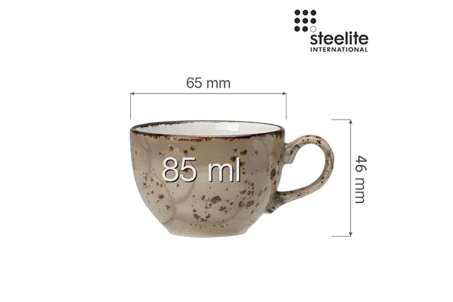 Filiżanka do espresso Craft Porcini 85 mm Steelite 11290190 Filiżanka do espresso Craft Porcini 85 mm Steelite 11290190