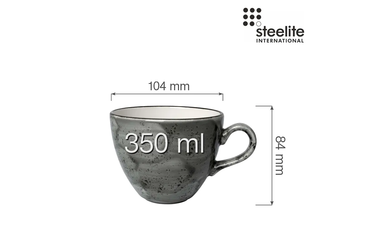 Filiżanka do cappuccino Smoke 350 ml Steelite 1208X0019