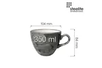 Filiżanka do cappuccino Smoke 350 ml Steelite 1208X0019