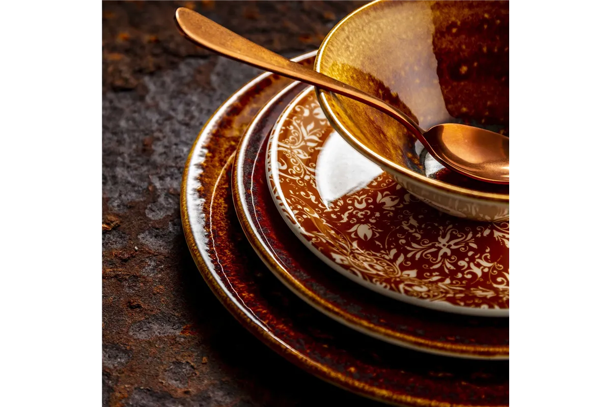 Talerz coupe Vesuvius Amber 252.5 mm Steelite 12020566