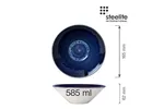 Miska Essence Vesuvius Lapis 165 mm Steelite 12010597