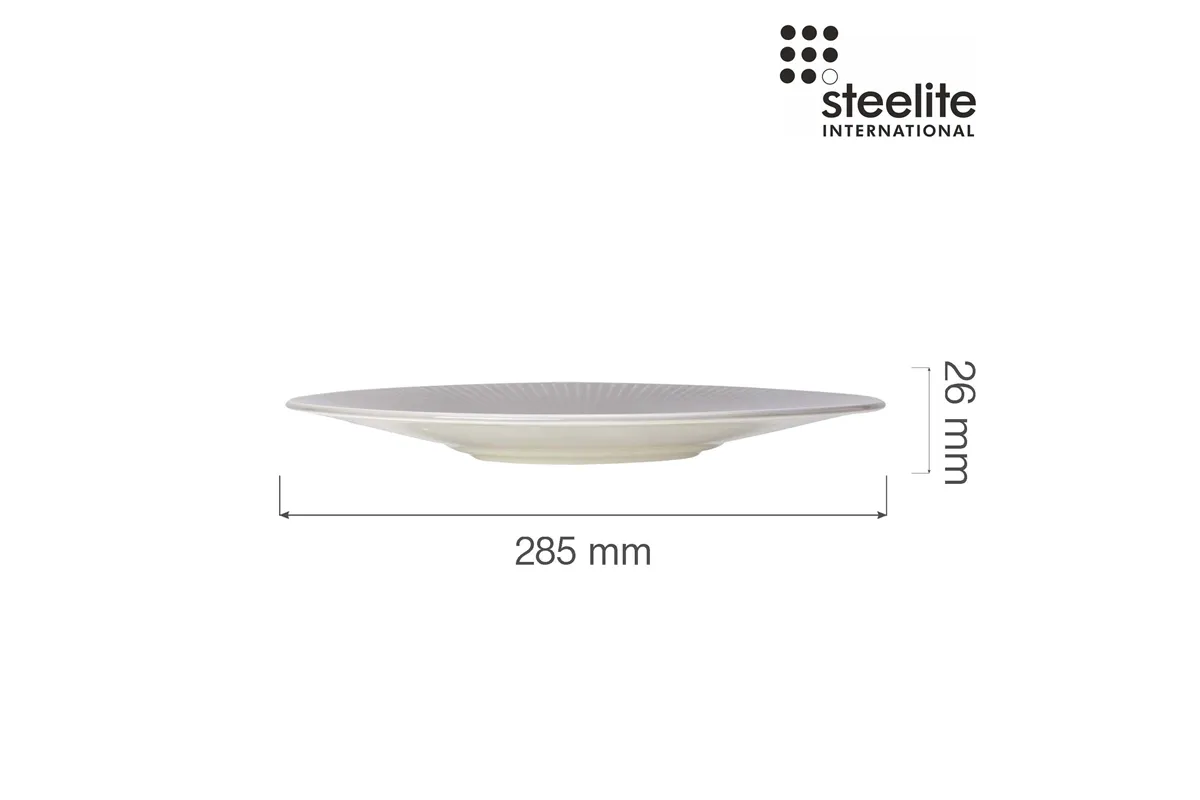 Talerz Gourmet z małym rantem Willow Mist 285 mm Steelite 9114C1172