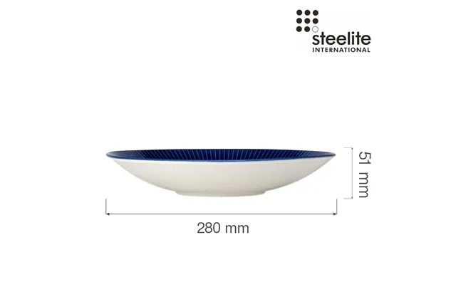 Talerz głęboki Gourmet Willow Azure 280 mm Steelite 9115C1175 Talerz głęboki Gourmet Willow Azure 280 mm Steelite 9115C1175