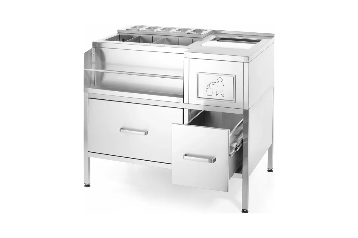 Stacja barowa aperitif Oxygen, 1000x650x(H)900 mm, Barmatic Barmatic 200049