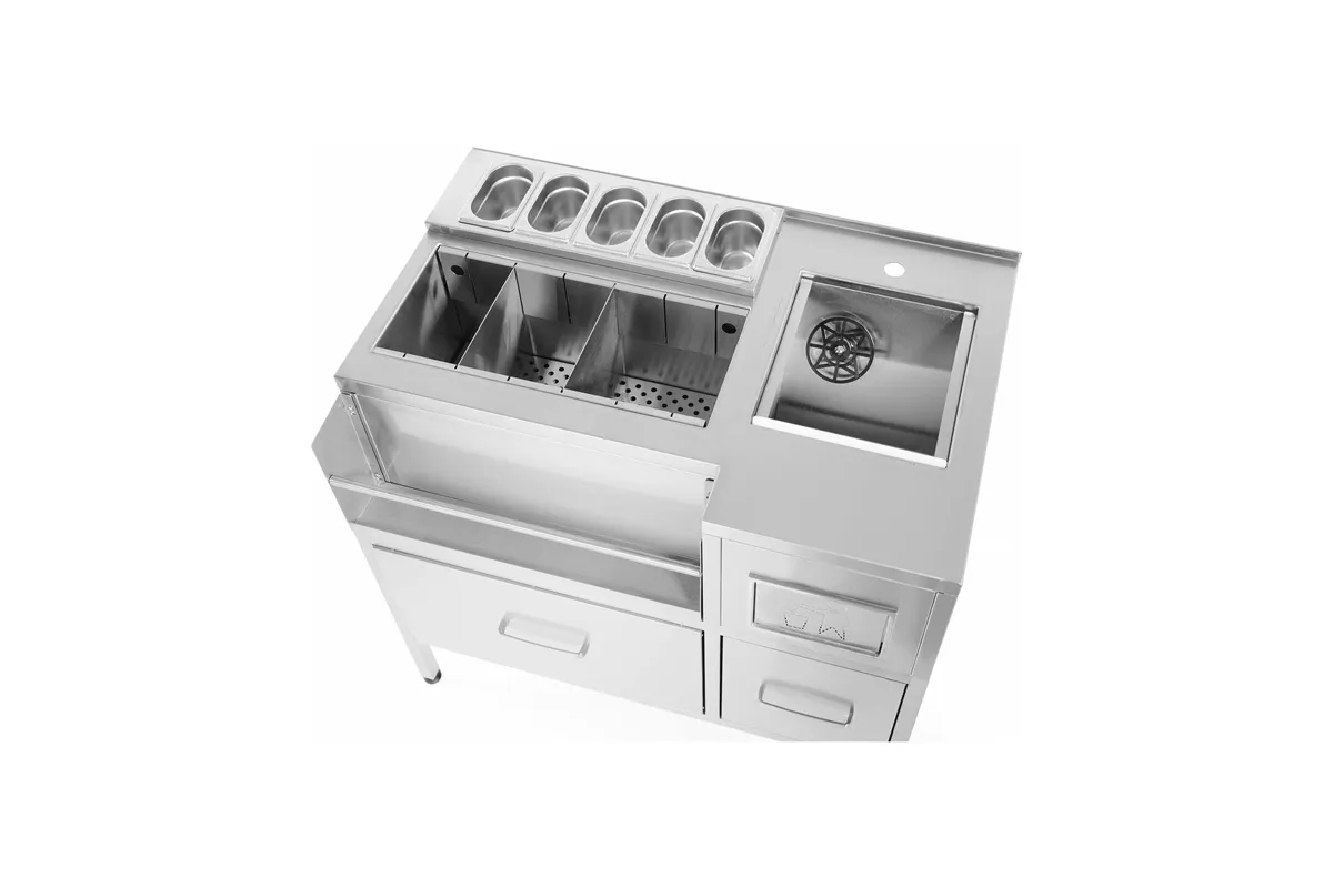 Stacja barowa aperitif Oxygen, 1000x650x(H)900 mm, Barmatic Barmatic 200049