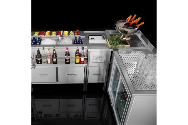 Stacja barowa aperitif Oxygen, 1000x650x(H)900 mm, Barmatic Barmatic 200049 Stacja barowa aperitif Oxygen, 1000x650x(H)900 mm, Barmatic Barmatic 200049