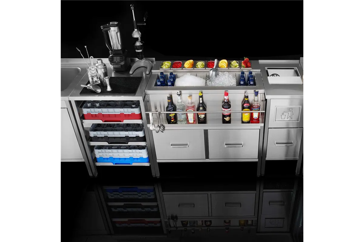 Barmańska skrzynka na lód Oxygen, 305x484x(H)367 mm, Barmatic Barmatic 200162