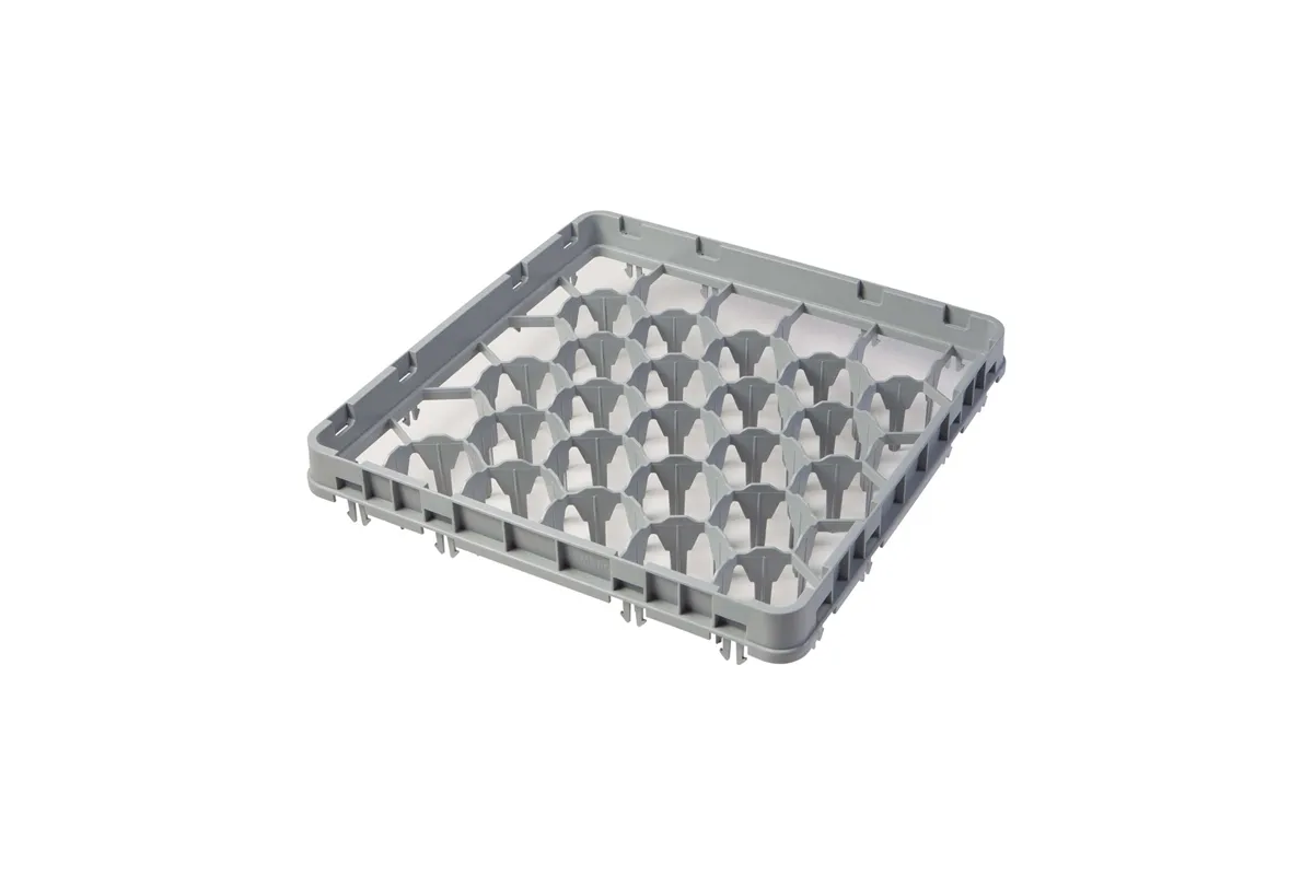 Nadstawka do koszy 1/1 Full Drop 500x500 mm szara, model E1, 30 przegródek, Cambro CAMBRO 30GE1151