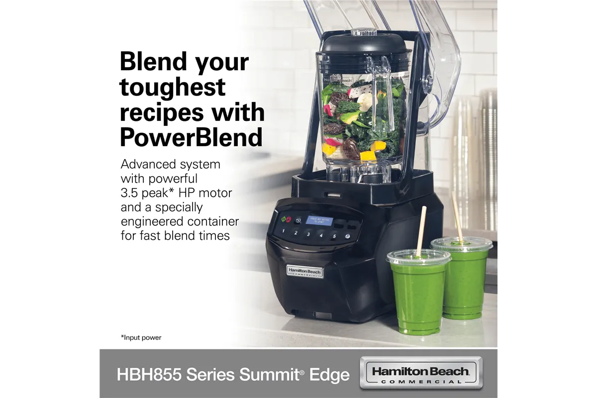 Blender specjalistyczny HBH855-CE Summit® Edge, Hamilton Beach Commercial Hamilton Beach Commercial HBH855-CE