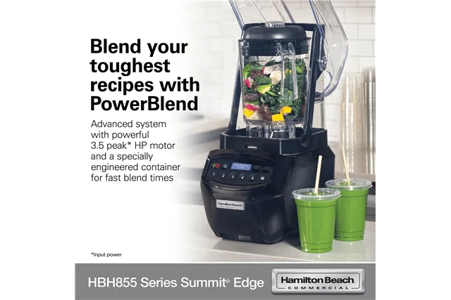 Blender specjalistyczny HBH855-CE Summit® Edge, Hamilton Beach Commercial Hamilton Beach Commercial HBH855-CE Blender specjalistyczny HBH855-CE Summit® Edge, Hamilton Beach Commercial Hamilton Beach Commercial HBH855-CE