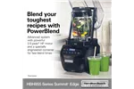 Blender specjalistyczny HBH855-CE Summit® Edge, Hamilton Beach Commercial Hamilton Beach Commercial HBH855-CE
