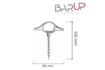 Korkociąg francuski, Bar up, 105x85x(H)10mm Bar Up 594025