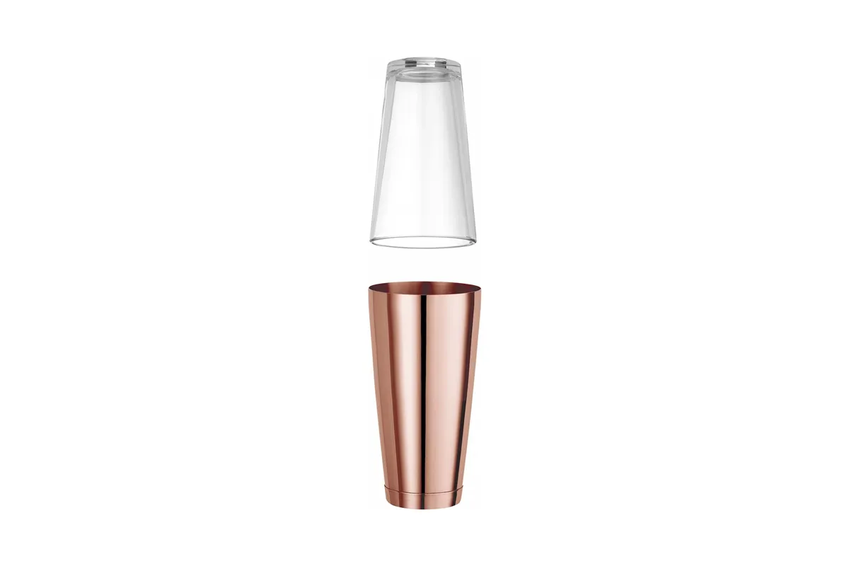 Shaker bostoński Tin Tin, 800ml, miedziany Bar Up 596395