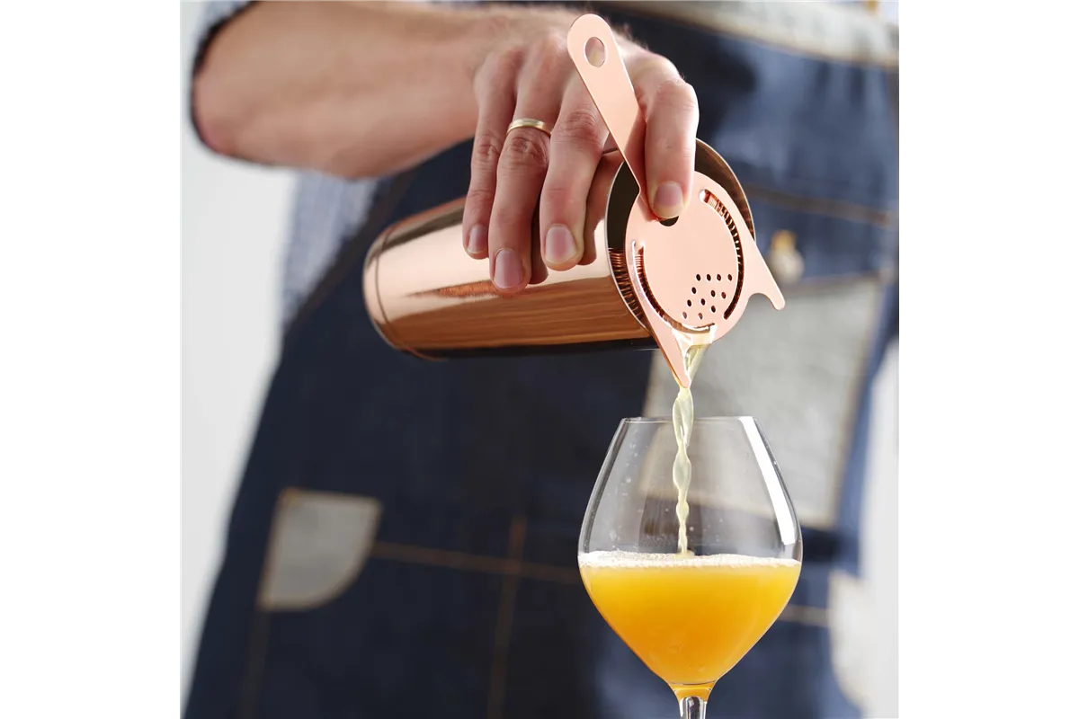 Shaker 3-częściowy w stylu japońskim, Cobbler, Bar up, miedziany, 795 ml, ø85x(H)240mm Bar Up 596425