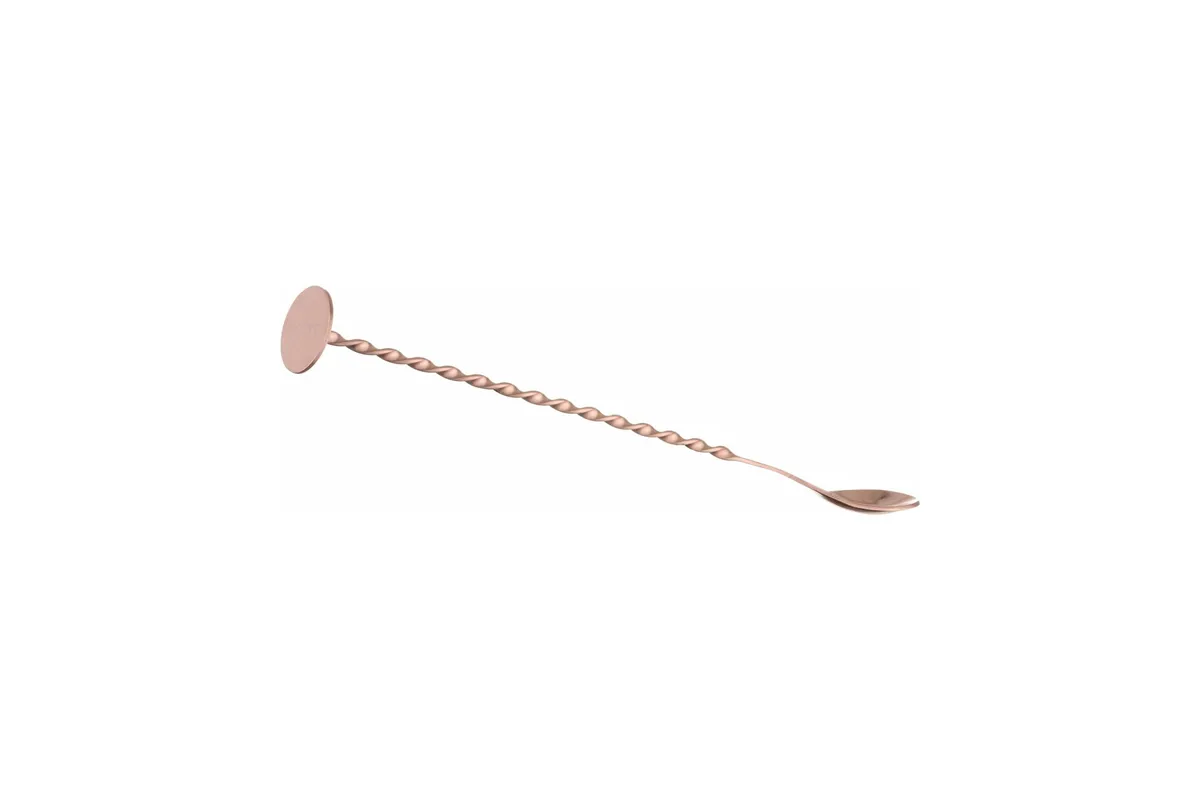 Łyżka barmańska, Bar up, miedziana, 385x35mm Bar Up 596579