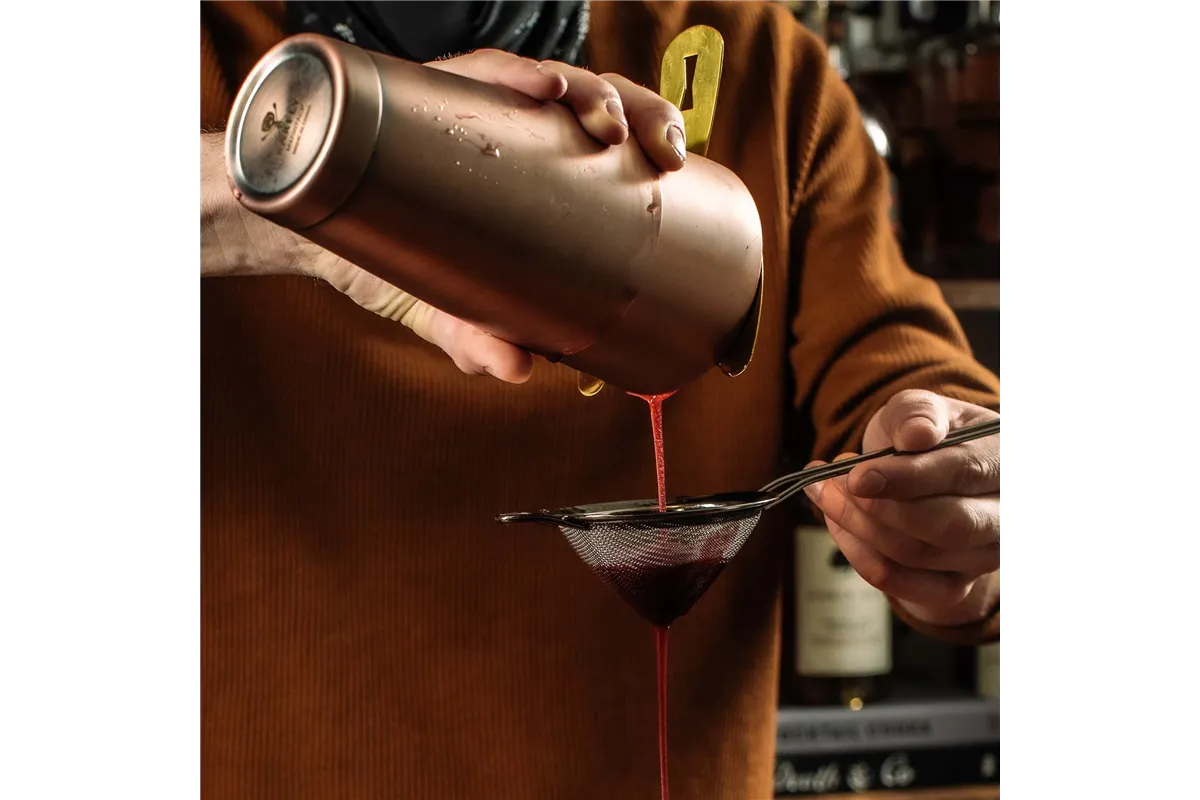 Siatkowe sitko do shakera 2w1, czarne, 152mm BarFly M37185BK