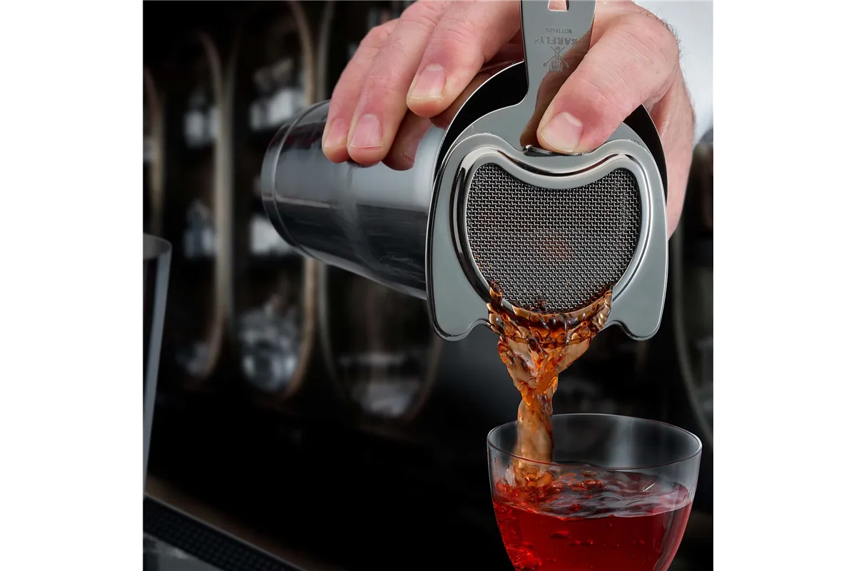 Siatkowe sitko do shakera 2w1, czarne, 152mm BarFly M37185BK