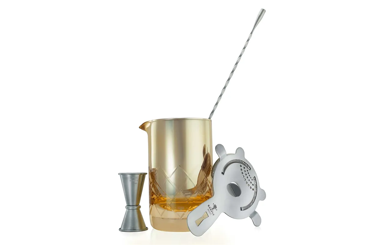 Szklanica barmańska 500 ml, złota, Barfly BarFly M37177GD