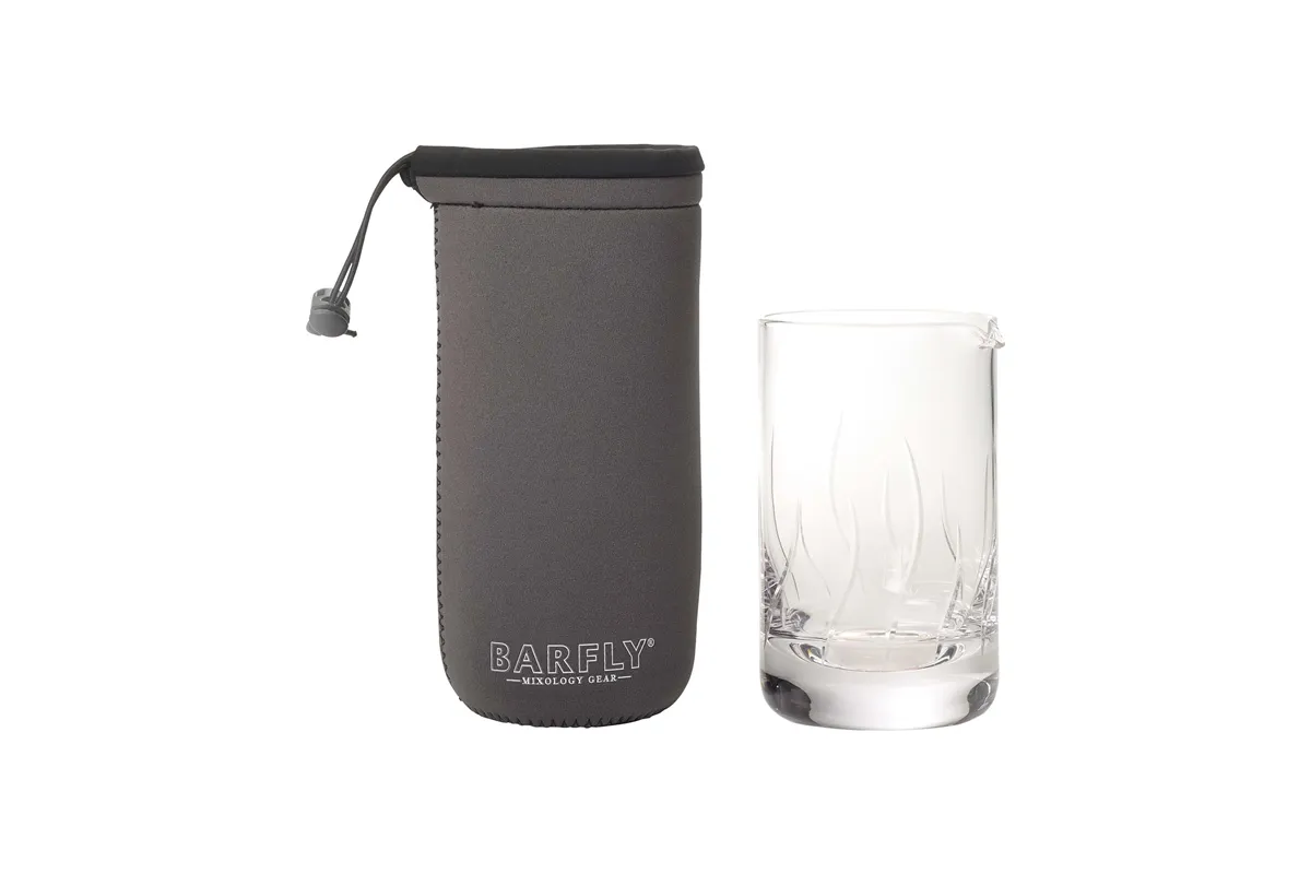 Pokrowiec na szklanice barmańskie 500/ 550 ml, szary, Barfly BarFly M37183