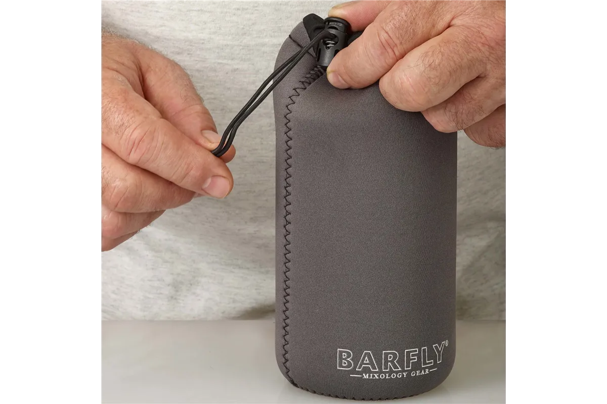 Pokrowiec na szklanice barmańskie 500/ 550 ml, szary, Barfly BarFly M37183